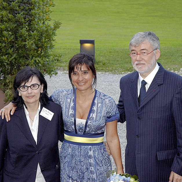 con Sergio Cofferati al suo matrimonio