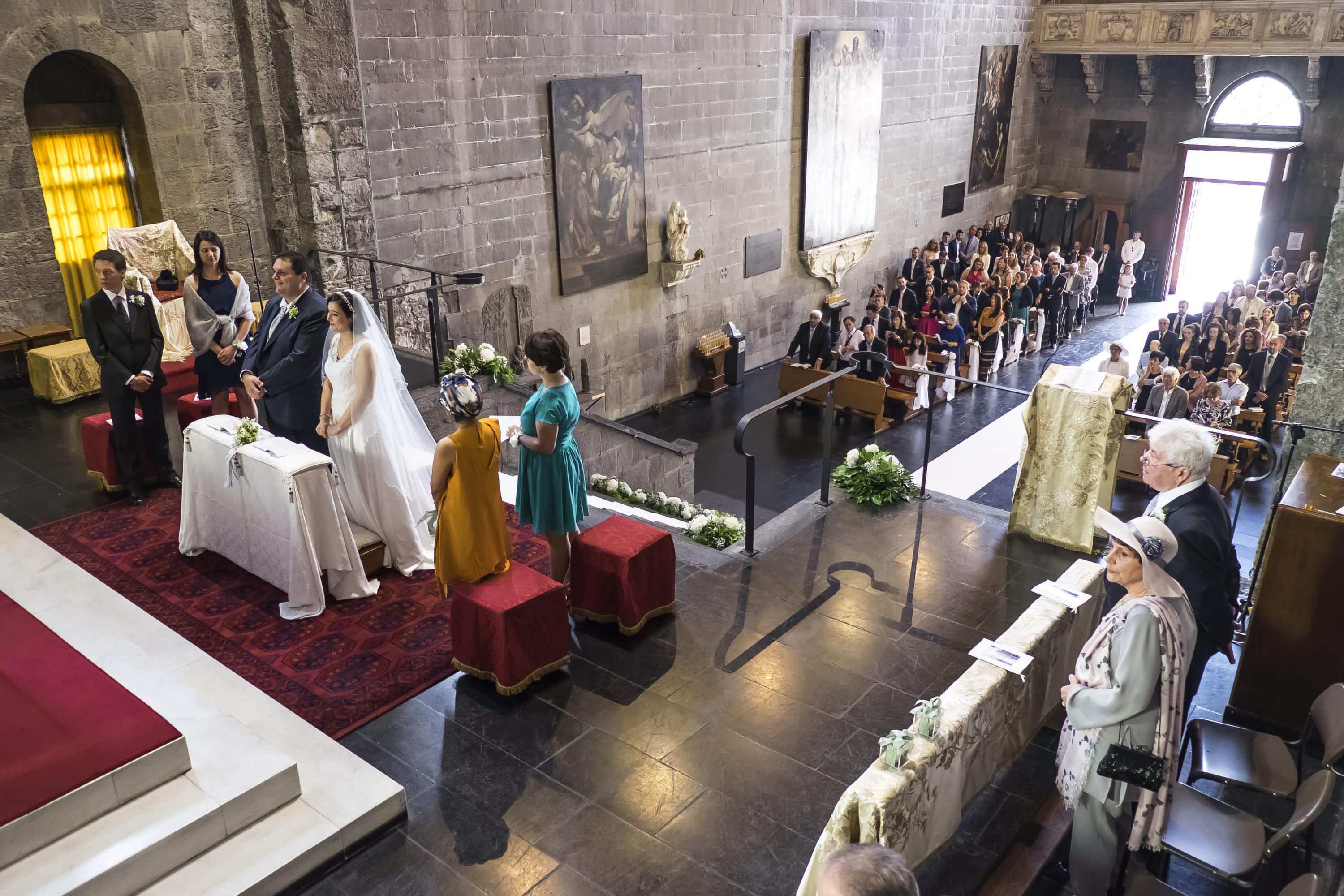 allestimento chiesa di Santo Stefano - Genova