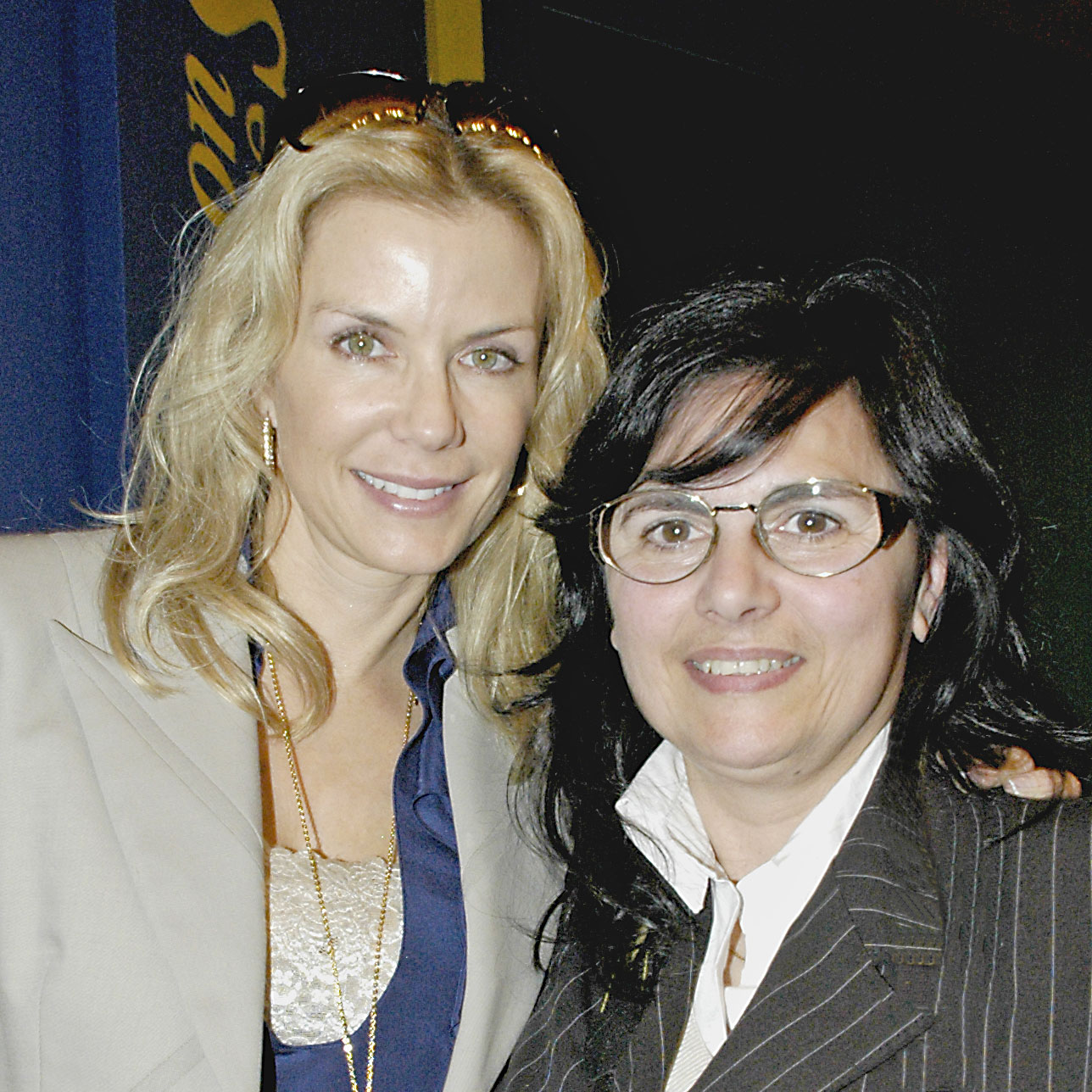 Con Kelly Lang, la mitica BROOKE di Beautiful